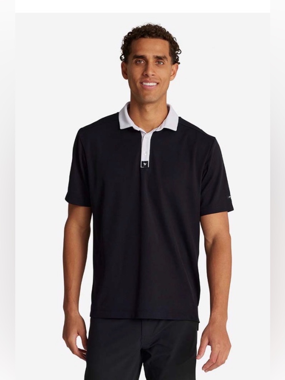Bad Birdie The Tux  Tech Pique Polo Shirt , XL